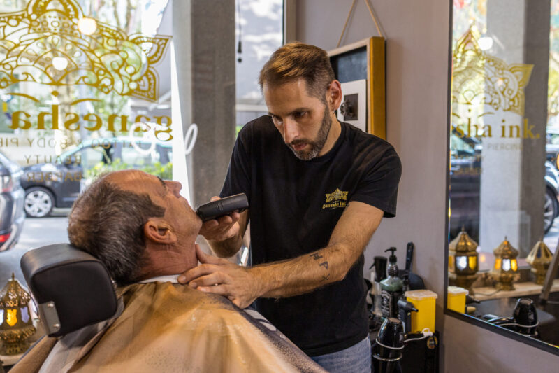 Corte de cabelo Ganesha Ink