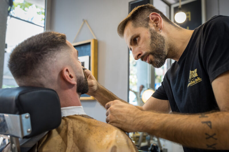 Corte de cabelo Ganesha Ink