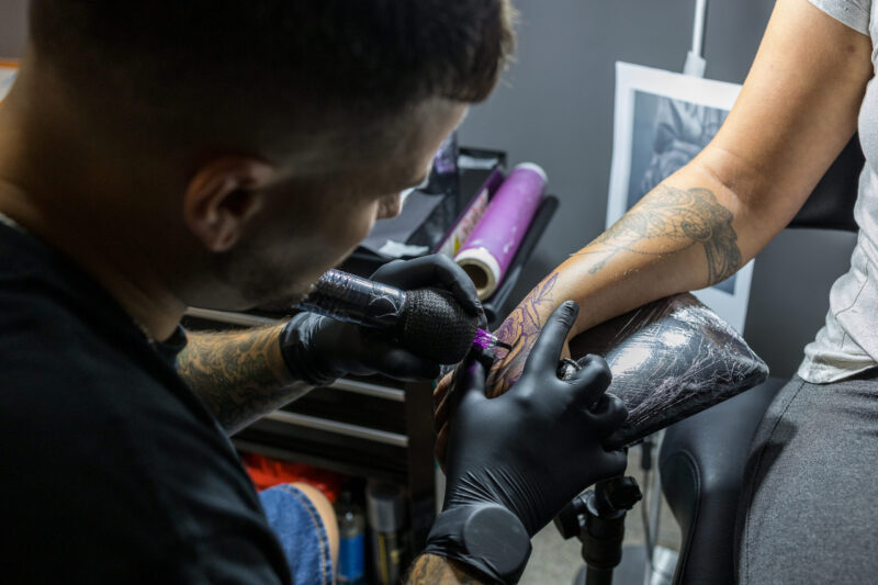 Trabalho de tatuagem Ganesha Ink